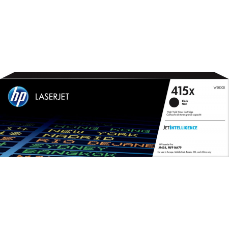 Тонер-картридж HP 415X W2030X черный для HP LJ M454/MFP M479 (7500стр.), фото 