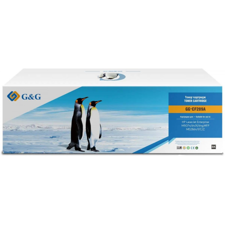 Картридж лазерный G&G GG-CF289A черный (5000стр.) для HP LJ M507/MFP M528, фото 