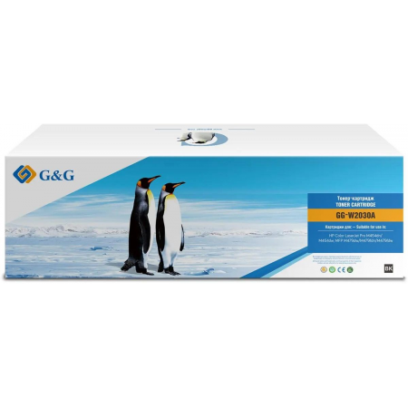 Картридж лазерный G&G GG-W2030A 415A черный (2400стр.) для HP LJ M454/MFP M479, фото 