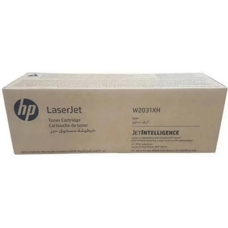 Картридж Cartridge HP 415X для LJ Pro M454/MFP M479/M480f, голубой (6 000 стр.) (желтая упаковка), фото 