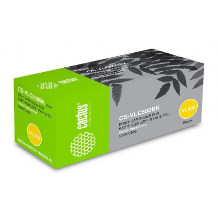 Картридж лазерный Cactus CS-VLC500BK 106R03880 черный (5000стр.) для Xerox VersaLink C500/C505, фото 