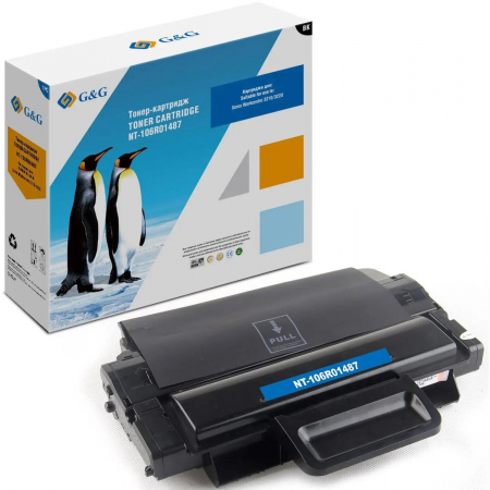 Картридж лазерный G&G GG-106R01487 черный (4100стр.) для Xerox WorkCentre 3210/ 3220, фото 