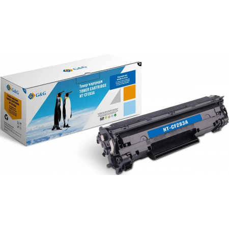 Картридж лазерный G&G GG-CF283A черный (1500стр.) для HP LJ Pro M125/125FW/125A/M127/M127FW/FN/M201/M225MFP, фото 