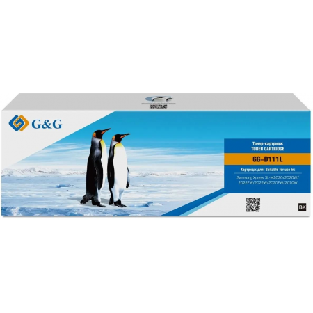 Картридж лазерный G&G GG-D111L черный (1800стр.) для Samsung Samsung Xpress SL-M2020/2022/2070, фото 