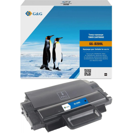 Картридж лазерный G&G GG-D209L черный (5000стр.) для Samsung ML-2855ND/SCX-4824FN/4828FN, фото 
