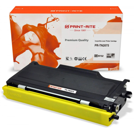 Картридж лазерный Print-Rite TFB697BPU1J PR-TN2075 TN-2075 черный (2500стр.) для Brother DCP-7010/7010R/7020/7025/7025R/FAX-2820/2825/2825R/2920/2920R/HL-2030/2030R/2040/2040R/2070N/2070/2070NR/MFC-7225/7225N/7420/7420R/7820/7820N/7820NR/7820R, фото 
