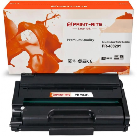 Картридж лазерный Print-Rite TFR806BPU1J PR-408281 408281 черный (7000стр.) для Ricoh Aficio SP 330DN/330SFN/330SN, фото 