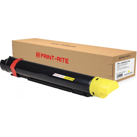 Картридж лазерный Print-Rite TFXAIQYPRJ PR-106R03746 106R03746 желтый (11800стр.) для Xerox VersaLink C7020/C7025/C7030, фото 