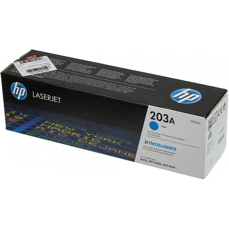 Тонер-картридж HP 203A CF541A (HP 203A) голубой для HP LaserJet M254/M280/M281 1300 страниц., фото 