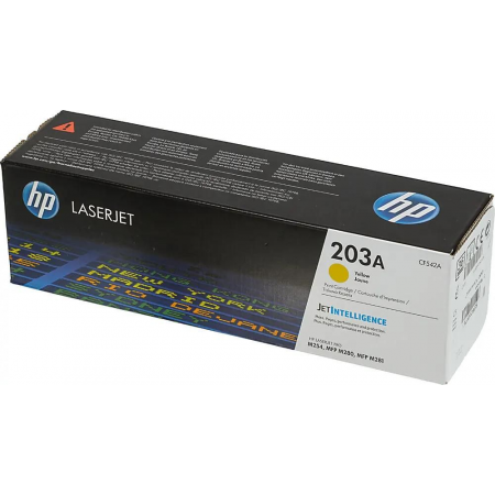 Тонер-картридж HP 203A CF542A (HP 203A) жёлтый для HP LaserJet M254/M280/M281 1300 страниц, фото 