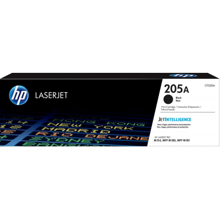 Тонер-картридж HP CF530A (HP 205A) чёрный для HP LaserJet M180/M181 1100 страниц, фото 