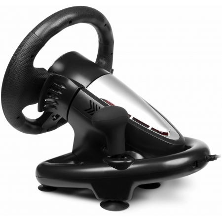 Руль SVEN GC-W700 (педали, вибро, скоба, лепестки, АКПП, D-pad, 12 кл, резин. вставки, PC/Xinput), фото , изображение 2