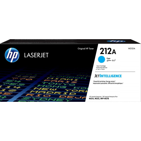 Картридж Cartridge HP 212A для CLJ Enterprise M554/M555/M578 , голубой ( 4 500 стр.), фото 