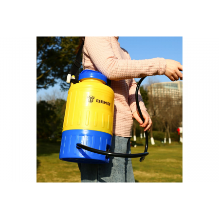 Опрыскиватель Deko DKSP09 аккум. 5л желтый/синий (065-0941), фото , изображение 4