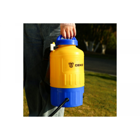 Опрыскиватель Deko DKSP09 аккум. 5л желтый/синий (065-0941), фото , изображение 5