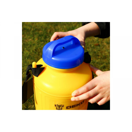 Опрыскиватель Deko DKSP09 аккум. 5л желтый/синий (065-0941), фото , изображение 6
