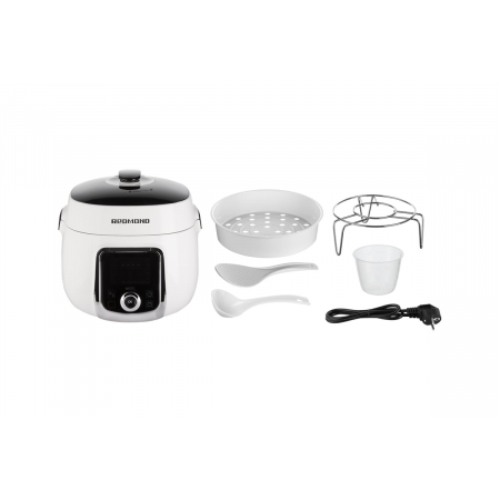 Мультиварка-скороварка Redmond RMC-P470 5л 1000Вт белый/черный, фото , изображение 8