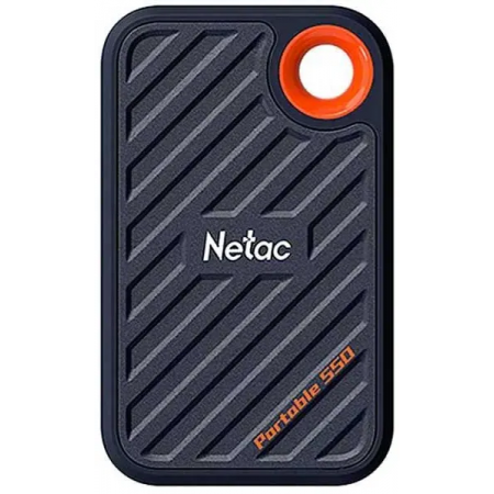 Накопитель SSD External Netac 1.0Tb ZX20  (USB3.2 Gen2 x2 Type C, up to 2000/1800MBs, 71.5x43.5x8mm, Plastic) Black, фото 