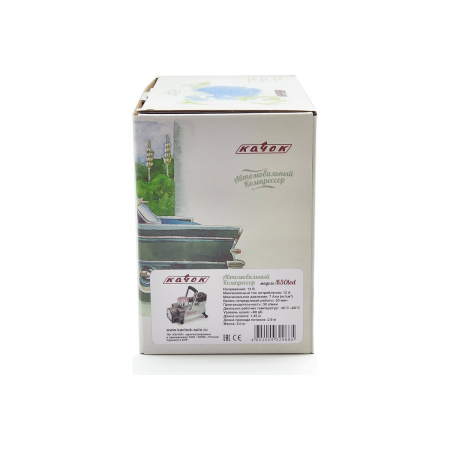 Автомобильный компрессор Качок K50 LED 30л/мин, фото , изображение 9