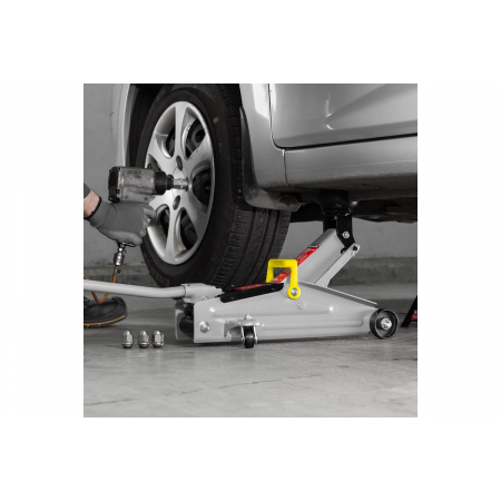 Домкрат MATRIX 51020  подкатный 2т h подъема 135–355мм, фото , изображение 8