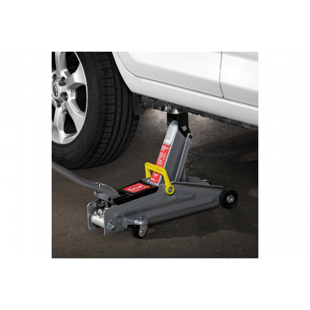 Домкрат MATRIX 51020  подкатный 2т h подъема 135–355мм, фото , изображение 10