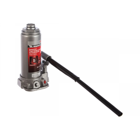 Домкрат MATRIX 50723  бутылочный 8т h подъема 230–457мм, фото , изображение 4