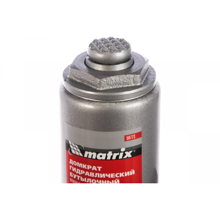 Домкрат MATRIX 50723  бутылочный 8т h подъема 230–457мм, фото , изображение 5