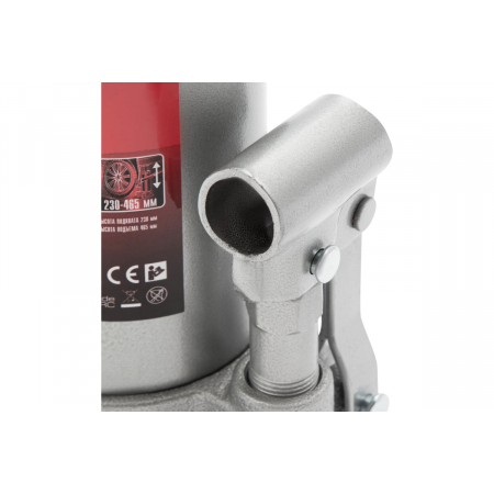 Домкрат MATRIX 50727 гидравлический бутылочный 12 т h подъема 230–465мм master, фото , изображение 8