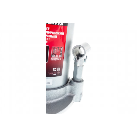 Домкрат MATRIX 50731  бутылочный 20т h подъема 242–452мм, фото , изображение 9