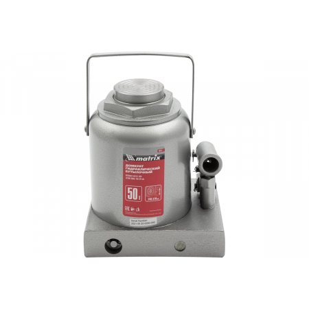 Домкрат MATRIX 50737  бутылочный 50т h подъема 236–356мм, фото , изображение 13