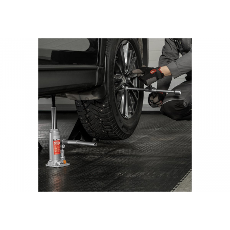 Домкрат гидравлический бутылочный, 3 т, h подъема 178–343 мм// Matrix, фото , изображение 3