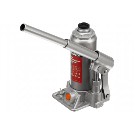 Домкрат гидравлический бутылочный, 3 т, h подъема 178–343 мм// Matrix, фото , изображение 9