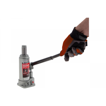 Домкрат MATRIX 50752  бутылочный 3т h подъема 194–372мм в пласт. кейсе, фото , изображение 21