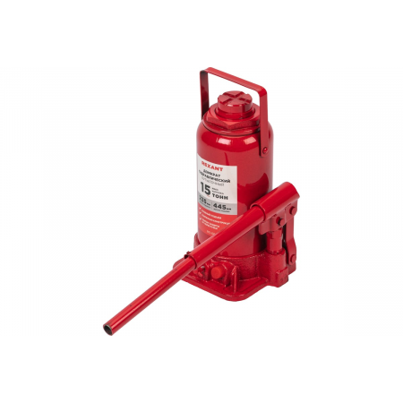 Домкрат гидравлический бутылочный 15т REXANT, фото , изображение 10