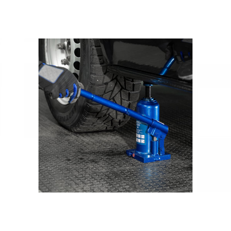 Домкрат STELS 51140 гидравлический бутылочный телескопический, 4 т, фото , изображение 4