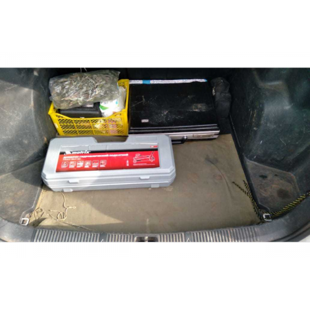 Домкрат MATRIX 51028 гидравлический подкатный 2 т h подъема 135–385мм в пласт. кейсе master, фото , изображение 24