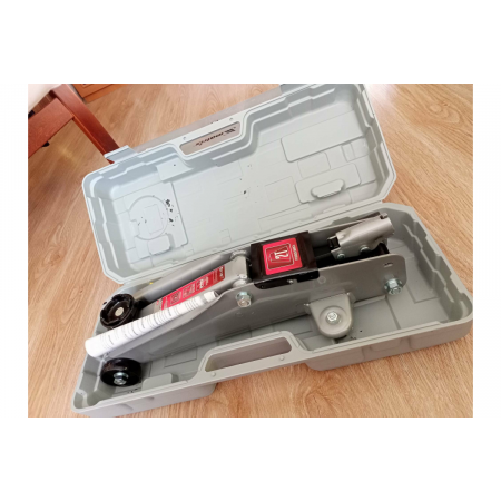 Домкрат MATRIX 51028 гидравлический подкатный 2 т h подъема 135–385мм в пласт. кейсе master, фото , изображение 35