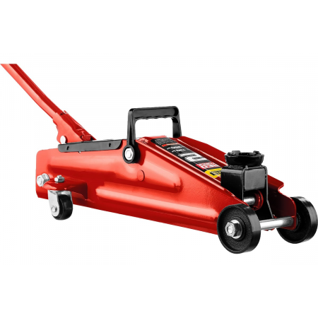 Домкрат STAYER 43153-2  гидравлический подкатной red force 2т 130-350мм, фото , изображение 2