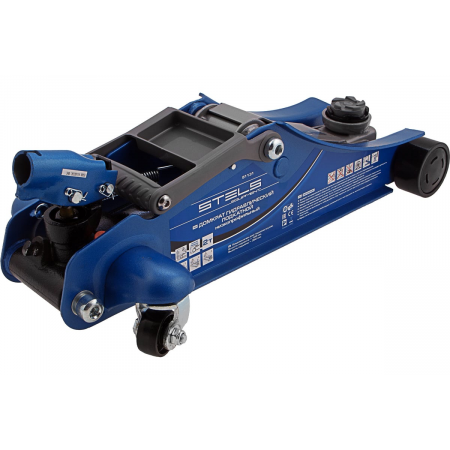 Домкрат STELS 51131  гидравлический подкатной поворотная рукоятка 2т low profile 100-350мм, фото , изображение 26