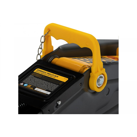 Домкрат гидравлический подкатной с фиксатором, 2 т, 130-330 мм// Denzel, фото , изображение 18