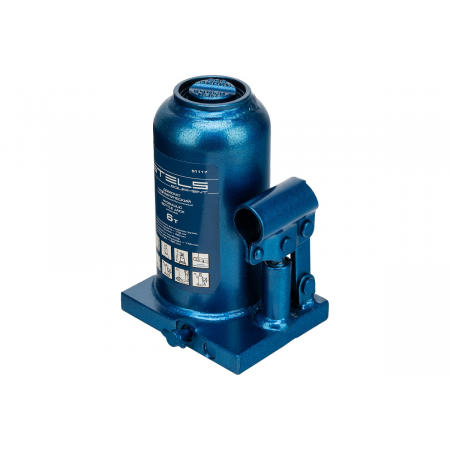 Домкрат гидравлический бутылочный телескопический, 6 т, h подъема 170–420 мм// Stels, фото , изображение 13