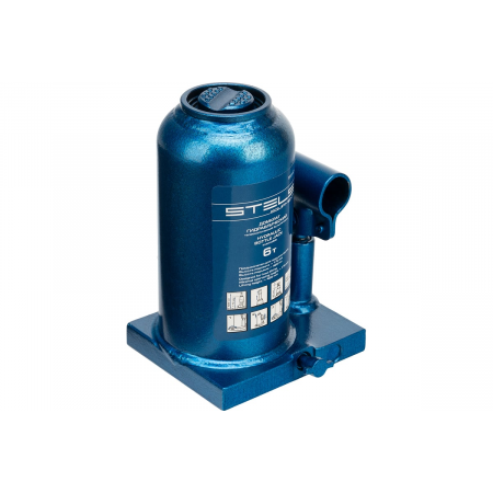 Домкрат гидравлический бутылочный телескопический, 6 т, h подъема 170–420 мм// Stels, фото , изображение 14