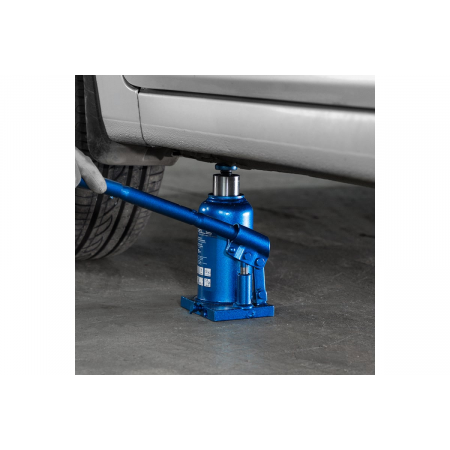 Домкрат гидравлический бутылочный телескопический, 6 т, h подъема 170–420 мм// Stels, фото , изображение 7