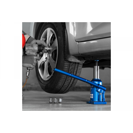 Домкрат гидравлический бутылочный телескопический, 6 т, h подъема 170–420 мм// Stels, фото , изображение 8