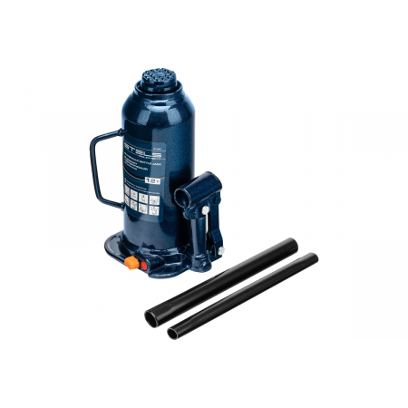 Домкрат гидравлический бутылочный, 12 т, h подъема 227–457 мм// Stels, фото , изображение 2