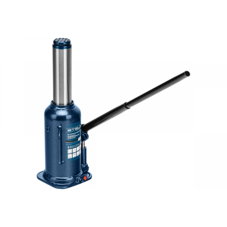 Домкрат гидравлический бутылочный, 16 т, h подъема 227–457 мм// Stels, фото , изображение 12