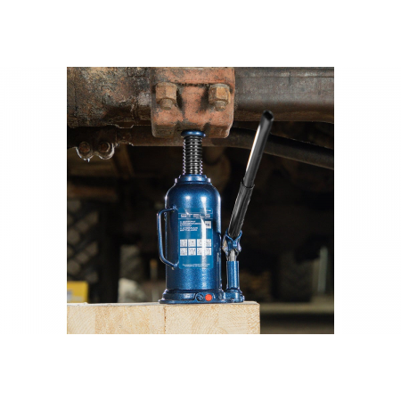 Домкрат гидравлический бутылочный, 16 т, h подъема 227–457 мм// Stels, фото , изображение 4