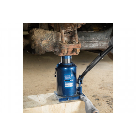 Домкрат гидравлический бутылочный, 32 т, h подъема 260-420 мм// Stels, фото , изображение 3