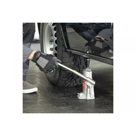 Домкрат гидравлический бутылочный, 4 т, h подъема 194–372 мм// Matrix, фото , изображение 3