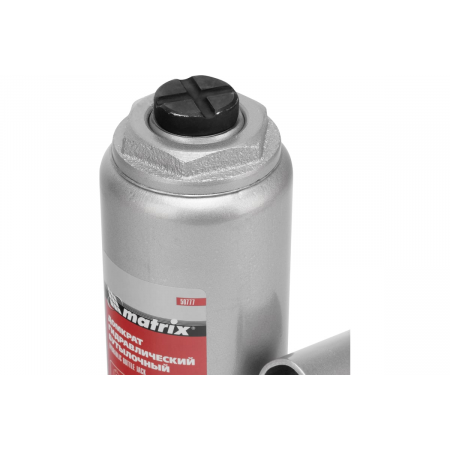 Домкрат гидравлический бутылочный MATRIX, 6 т, h подъема 216–413 мм 50777, фото , изображение 23